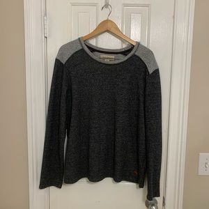 Tommy Bahama Long Sleeve Pullover Fleece Shirt; Men’s Size Large